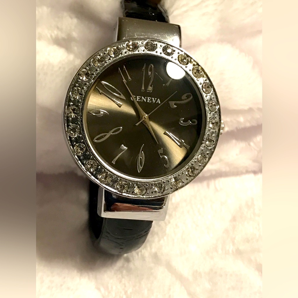 Geneva Cuff Wristwatch